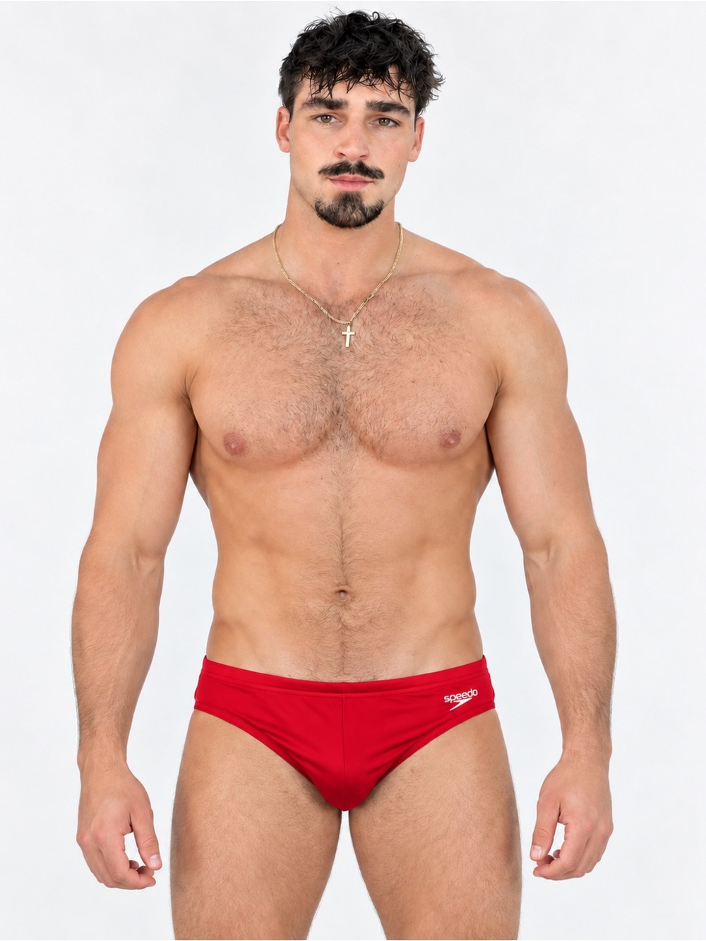 Speedo Lifeguard Red Men’s Swim Brief men’s size 34